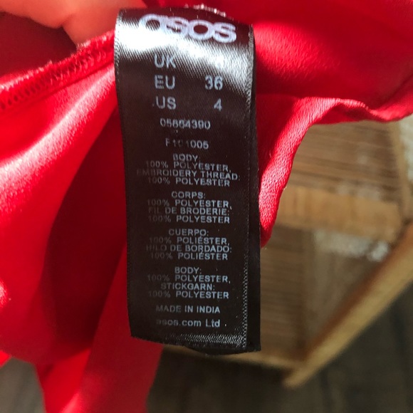 ASOS Maternity Embroidered Red Floral Dress✨ - Picture 6 of 8